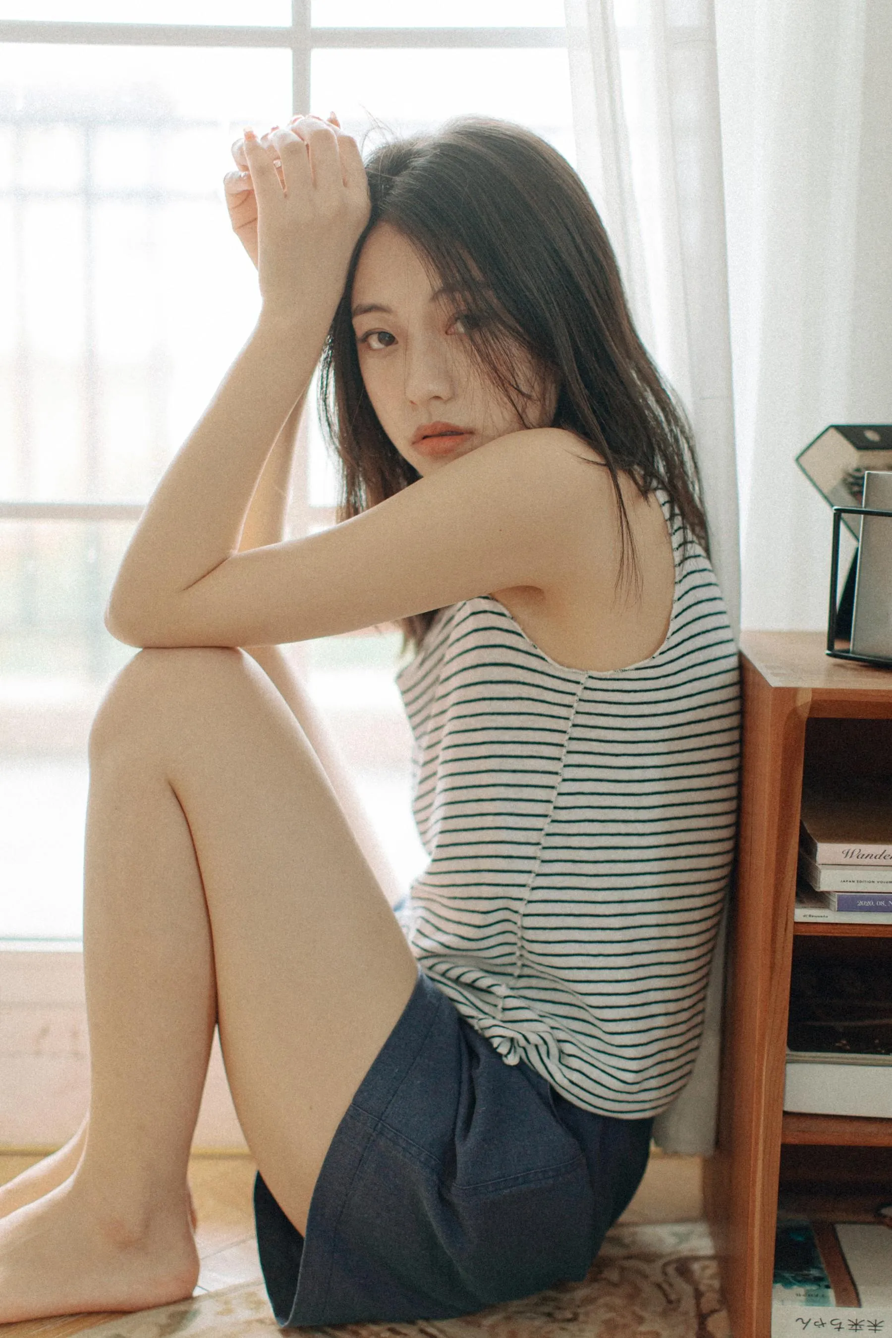 [艺图语] 2022.06.01 寝居女子写真集 九月 [34P]插图6